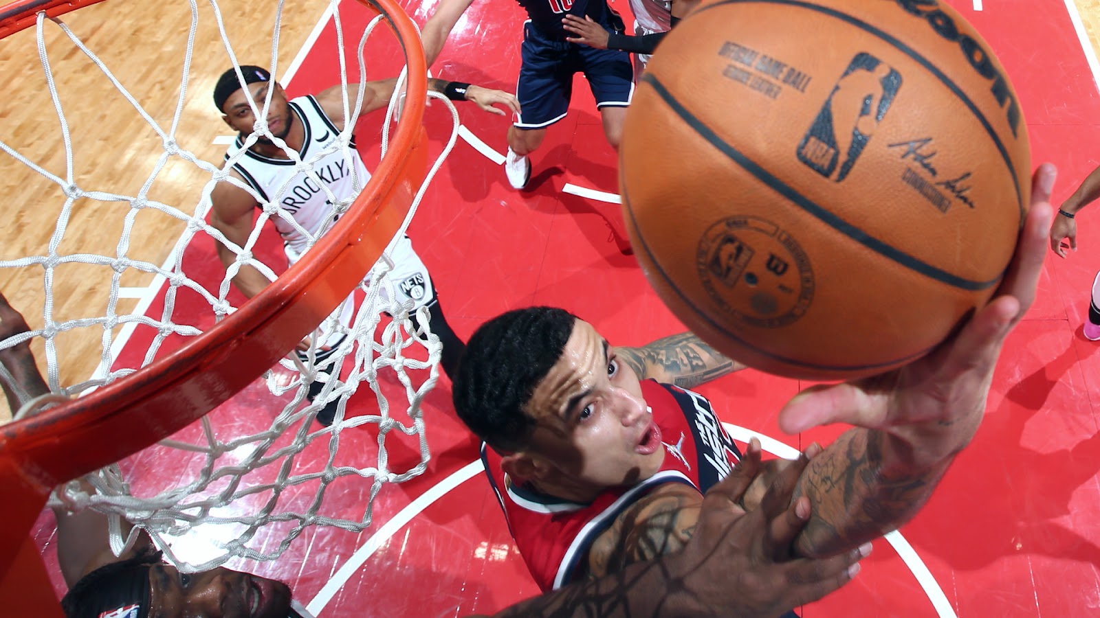 Kuzma-Neto tandem umariba, ika-10 sunod na talo ng Nets pinuwersa ng Wizards