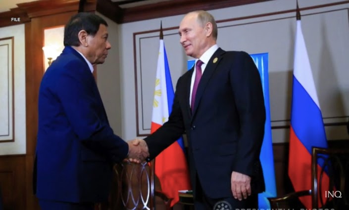 “IRONY FIST”  Duterte, iginiit na magkaiba sila ng pinapatay, motibo ni Russian Pres. Putin
