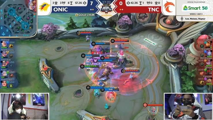 Onic rallies past rising TNC; RSG edges struggling Blacklist