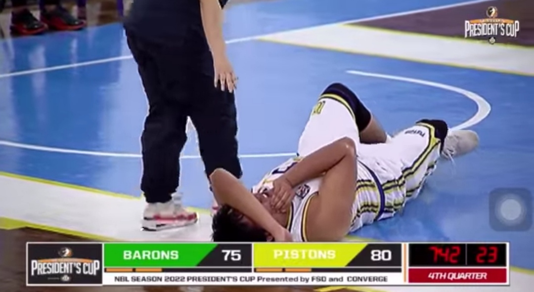 'Phantom Punch' clip sa Laguna-Quezon match, trending online
