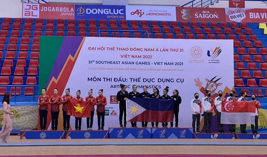 Aleah Finnegan shines on SEAG debut, bags 1 gold, 1 silver in gymnastics