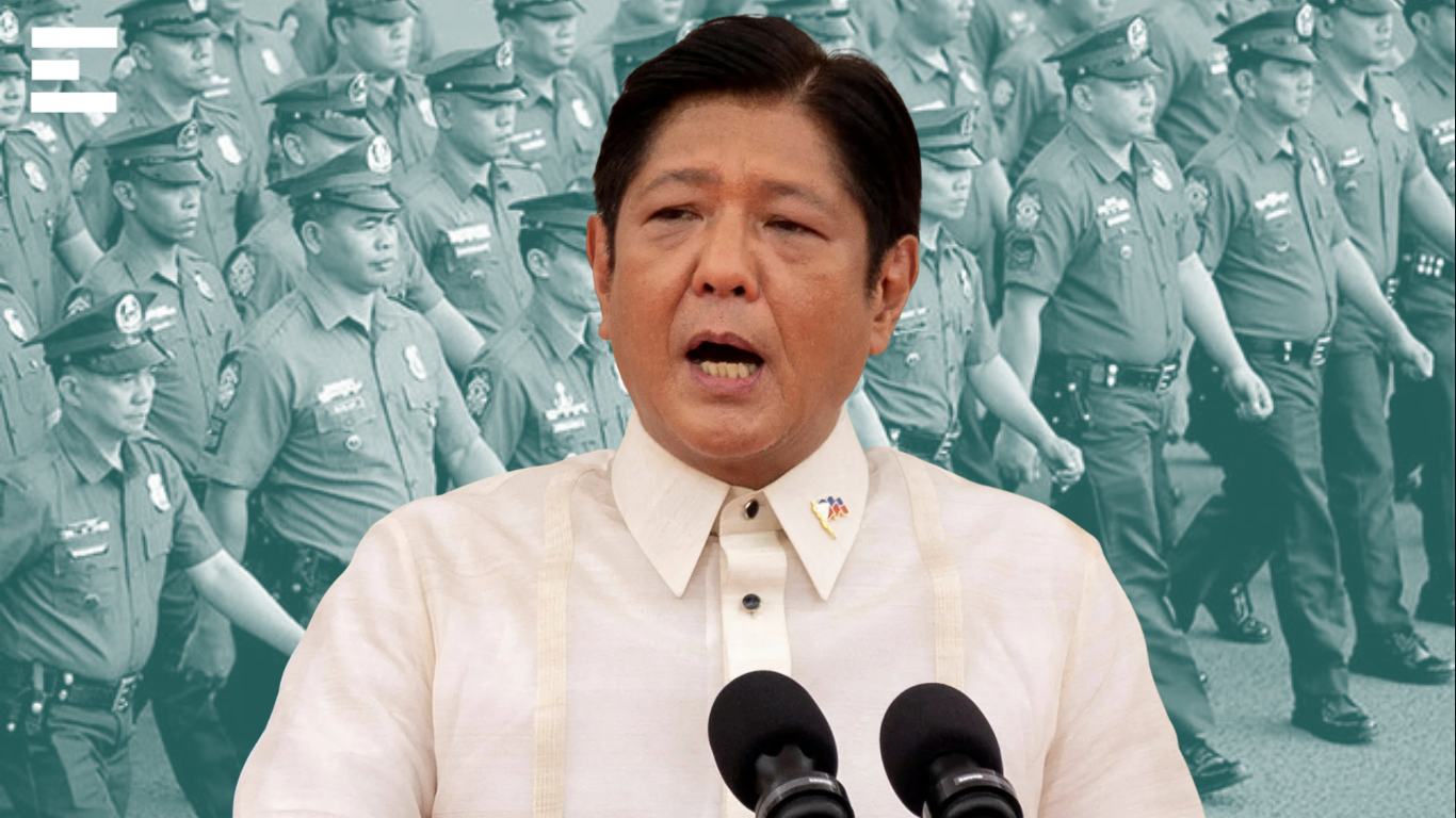 Marcos reminds PNP: Use force only when necessary