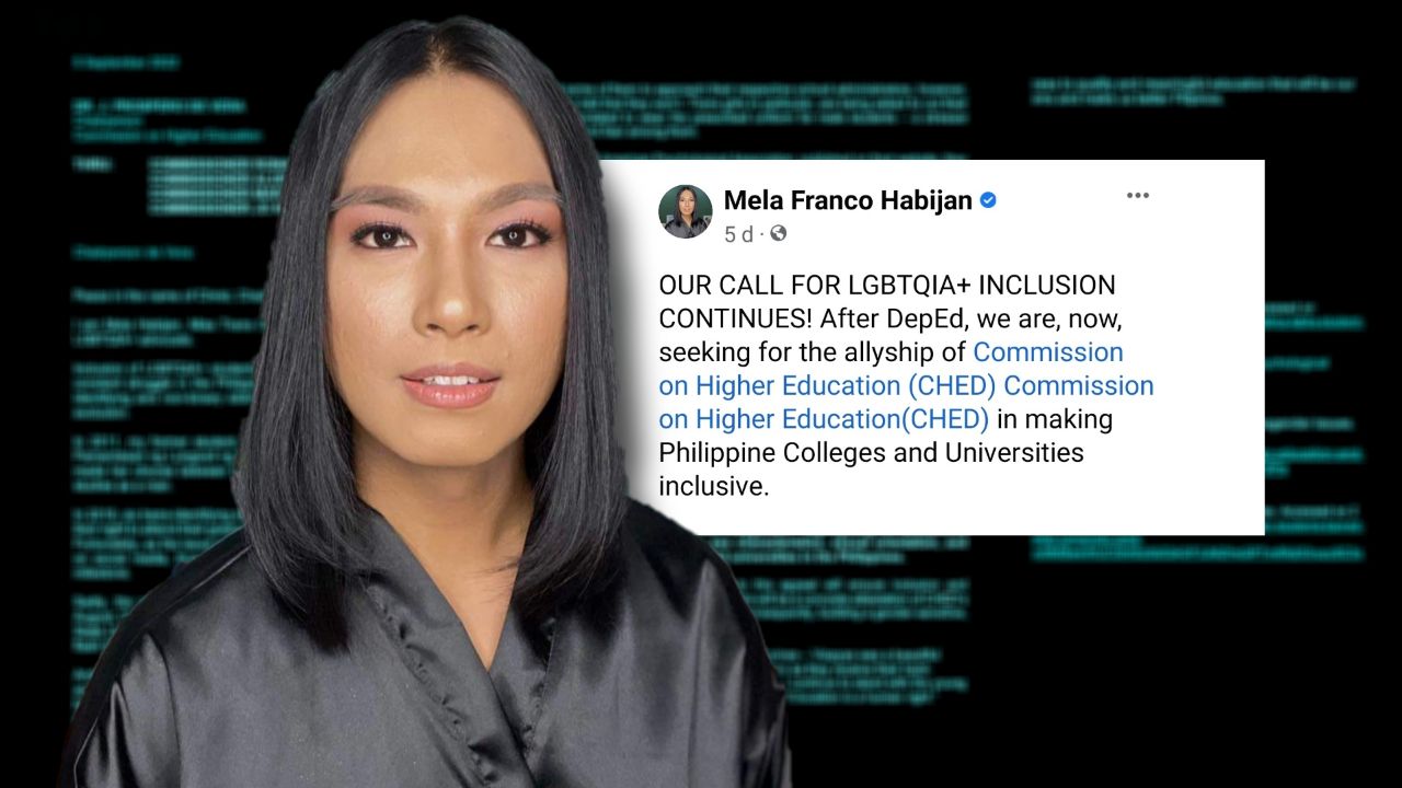 LGBTQIA+ advocate Mela Habijan pushes for more gender inclusion in state colleges, universities