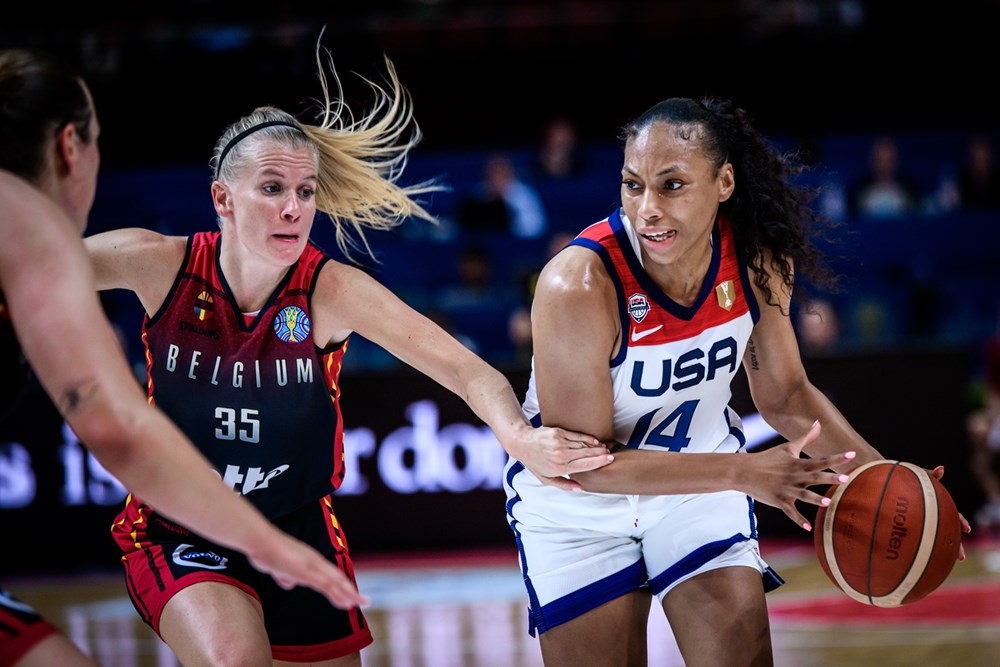 Stewart, USA dinomina ang FIBA title-defense campaign opener kontra Belgium