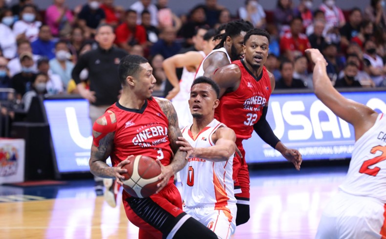Undermanned Ginebra averts false start, nips Northport to stay perfect