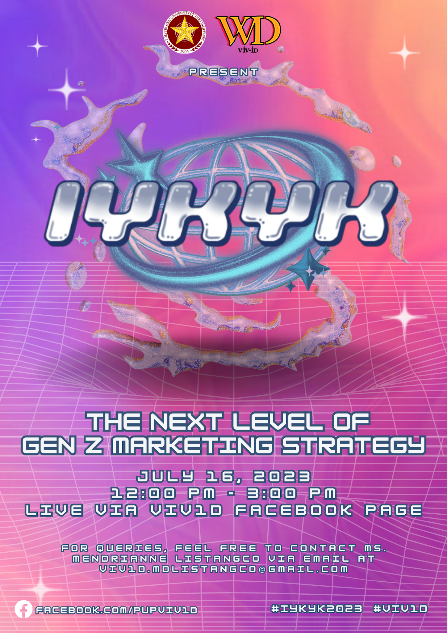 VIV1D hosts IYKYK 2023: The Next Level of Gen Z Marketing Strategy