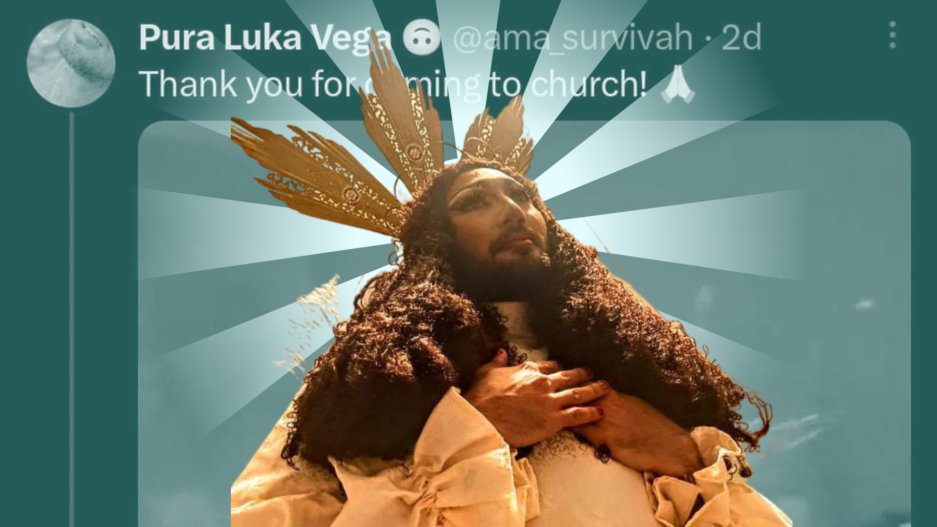 Drag Queen's ‘Ama Namin’ Act:  Healing from exclusion experienced as Catholic queer