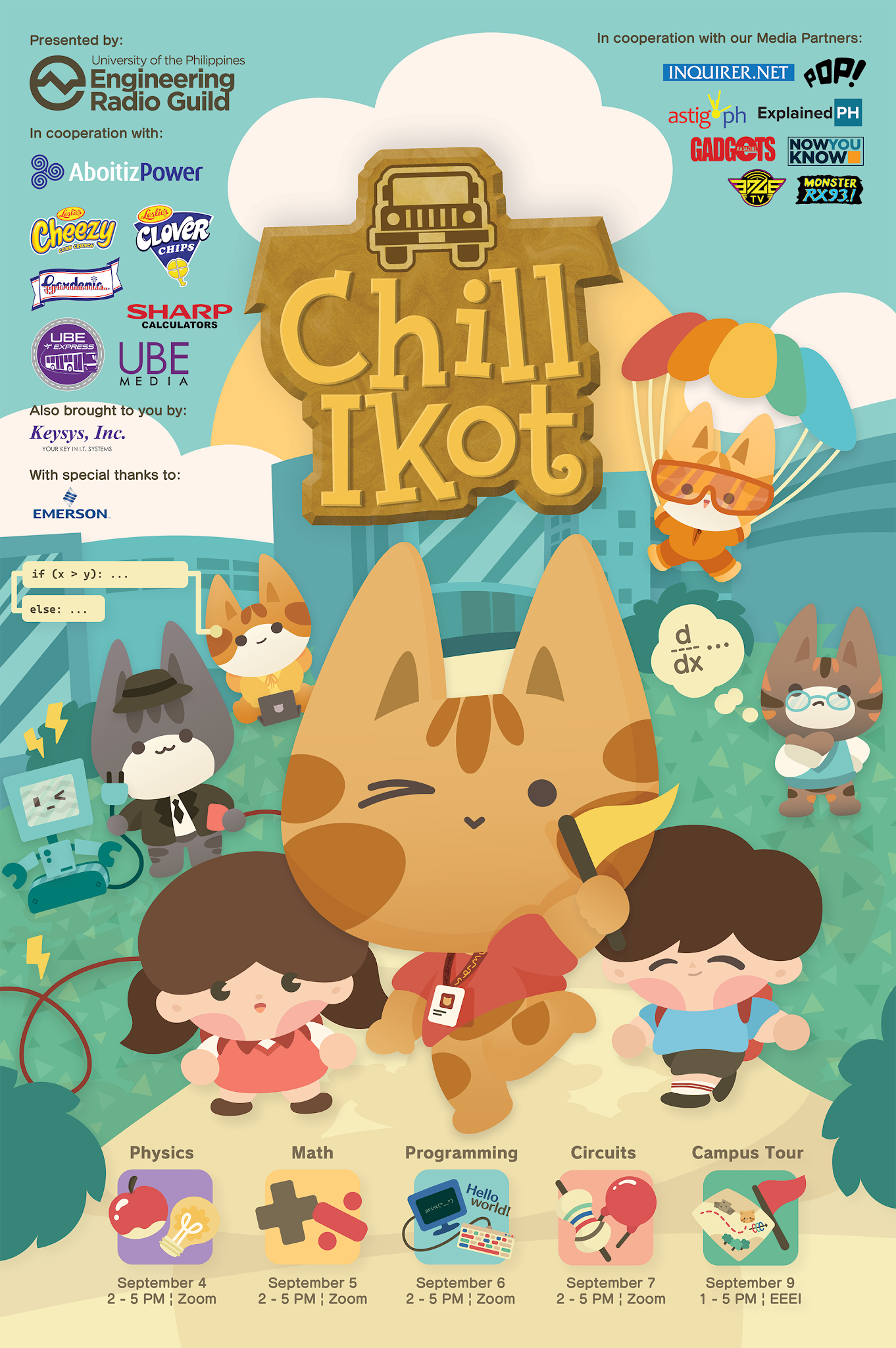 UP ERG Invites EEE Freshies, Shiftees, and Transferees to their Annual Chill Ikot