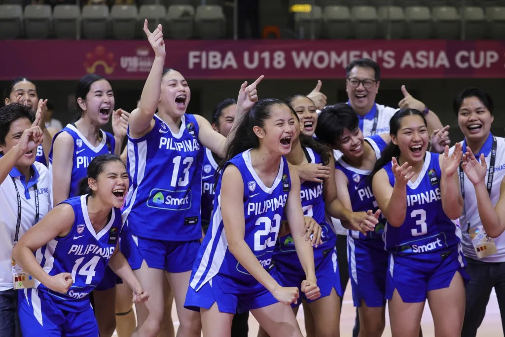 Gilas Girls binulsa ang Division A promotion sa FIBA U18 Asia Cup