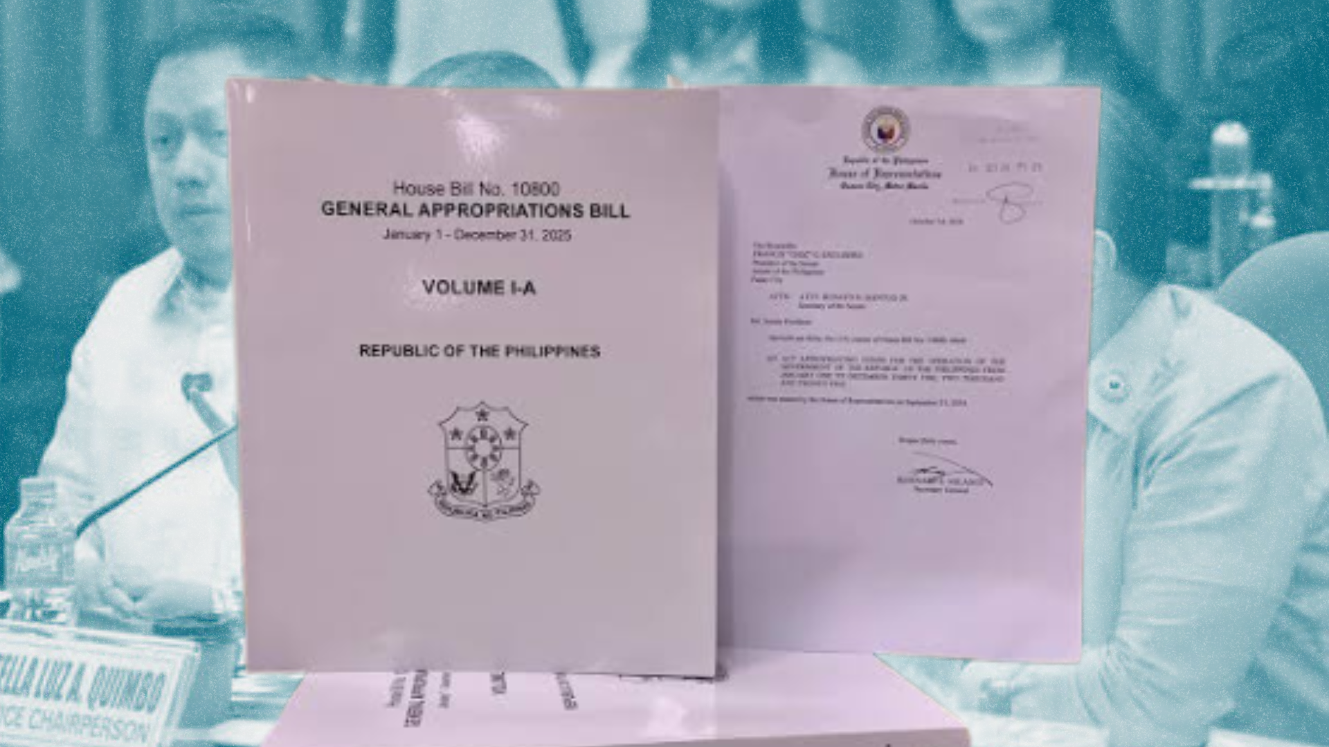 House turns over proposed P6.3T nat’l budget to Senate