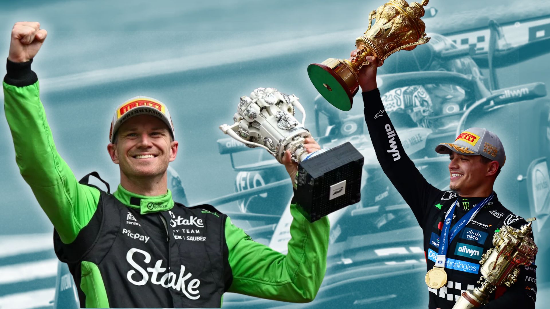 Norris triumphs at home as Hulkenberg breaks drought with first F1 podium