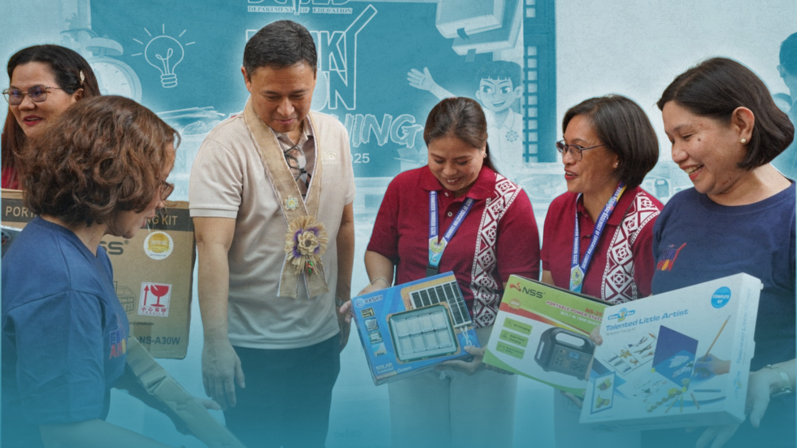 DepEd ensures learning continuity through disaster recovery kits