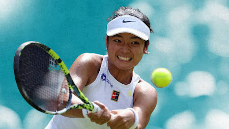 EARLY EXIT: Eala falls to former Wimbledon champ Vondrousova in National Open Bank debut