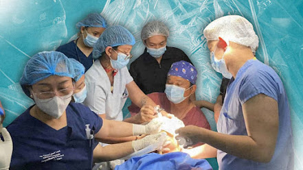 A woman in Panay remains conscious to assist her own brain surgery