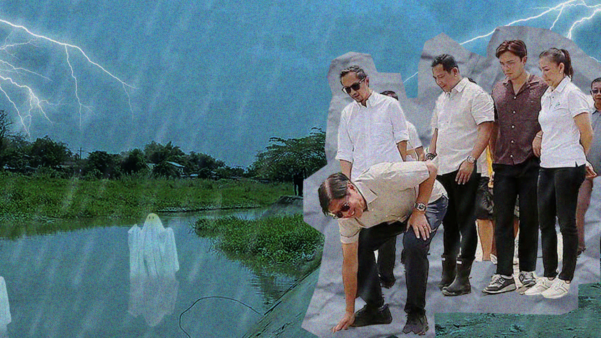 Ghosts in the flood