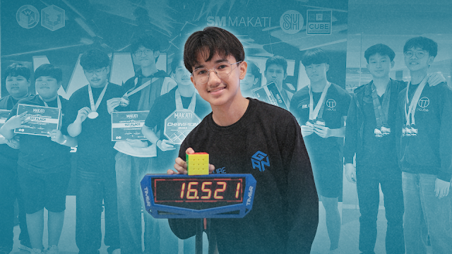 Leo Borromeo sets Asian 4x4x4 cube record at Makati Open; Brenton Wong shines with QC victories