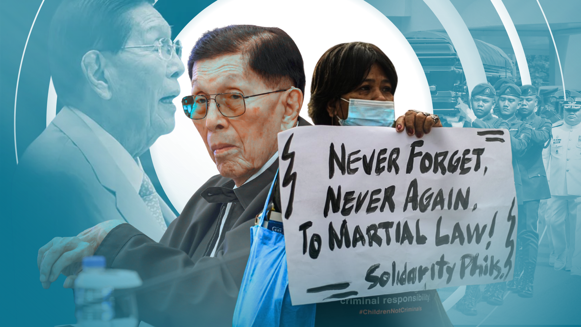 'Not a hero’: Rights groups, citizens denounce Enrile’s Libingan ng mga Bayani burial