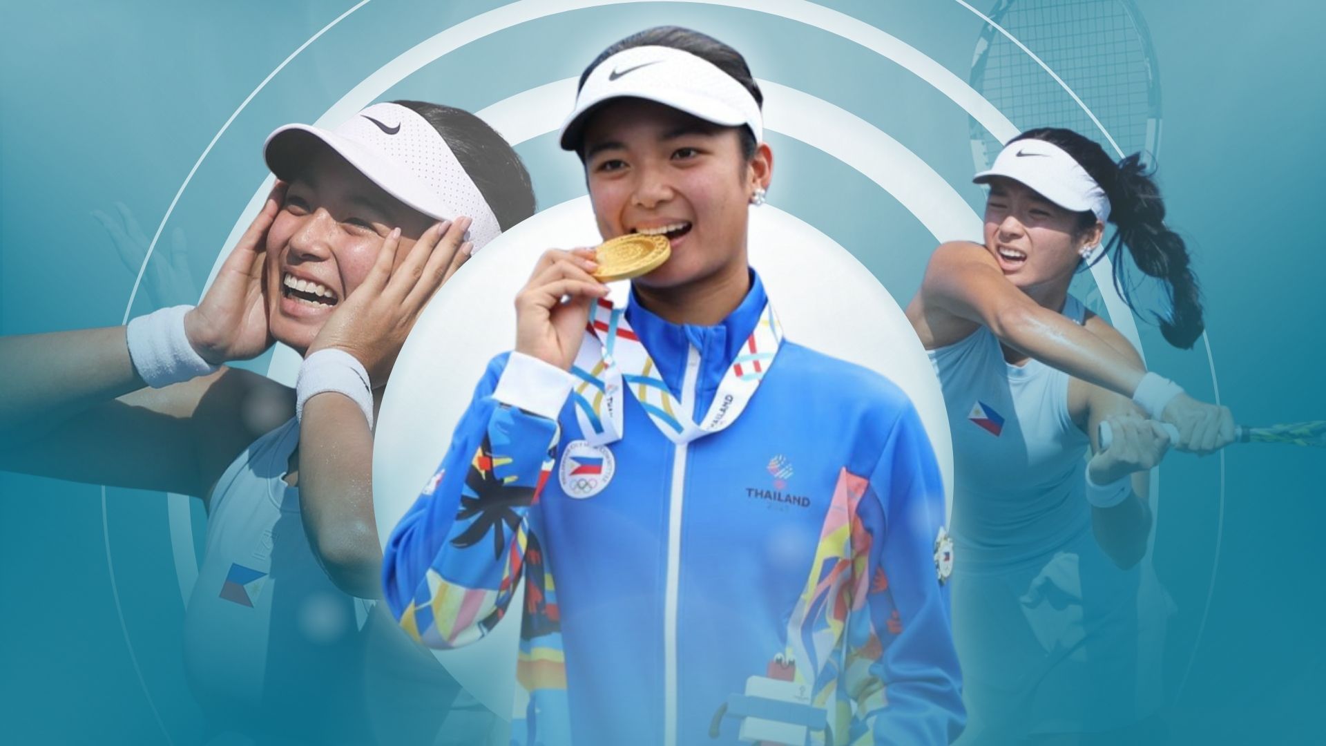 Eala delivers PH’s first SEAG tennis gold in 26 years vs. Thailand’s Sawangkaew