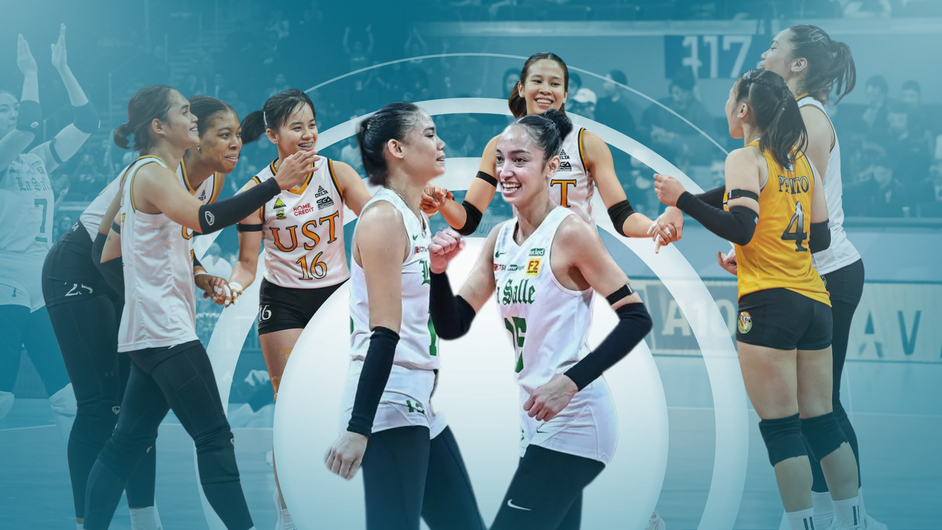 Unblemished DLSU outlasts Adamson in 5; UST secures 3rd straight win over UP