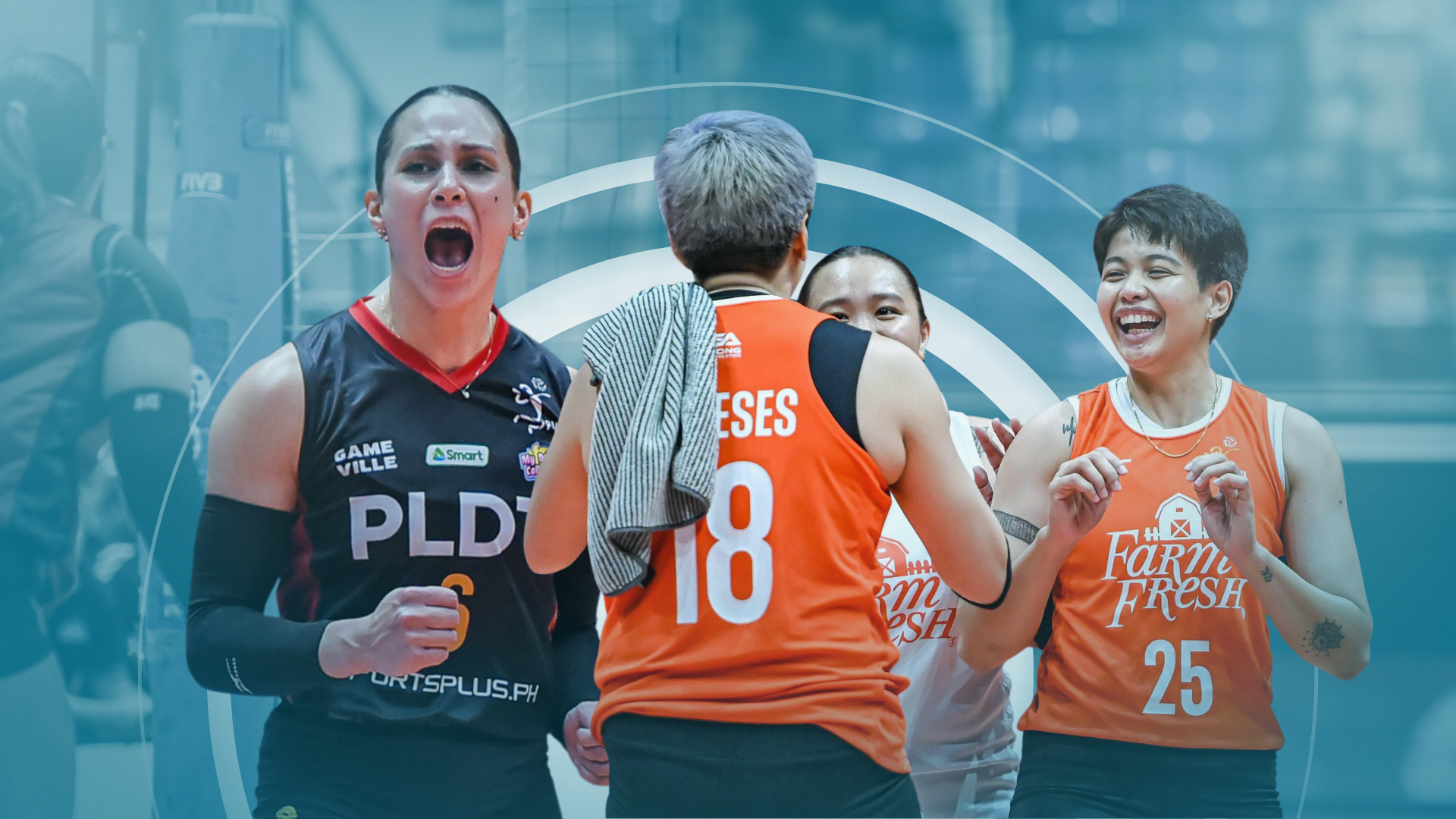 Davison powers PLDT sweep vs Galeries; Farm Fresh stages comeback vs Choco Mucho in PVL AFC