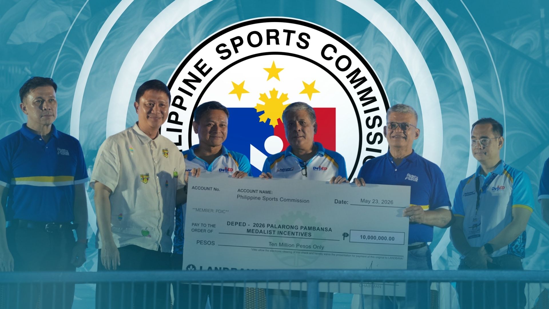 HISTORIC FIRST: PSC gives P10M in cash incentives to Palaro medalists