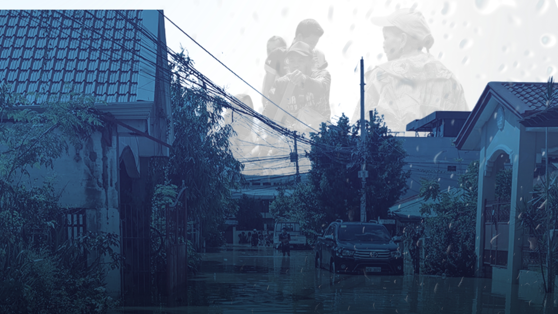 Sa siyudad ng Davao, bumabaha na kahit hindi bumagyo 