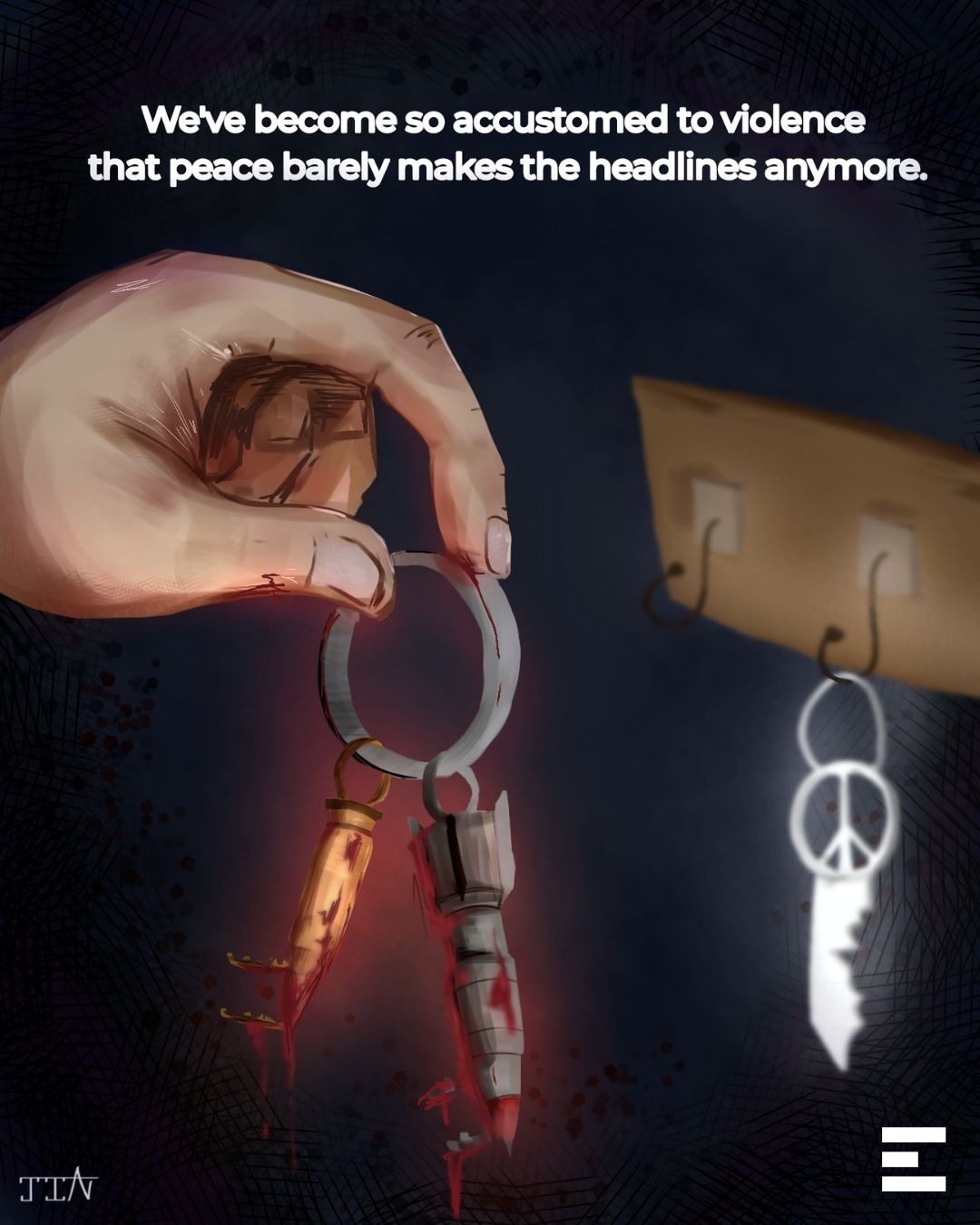 How did violence became the norm?