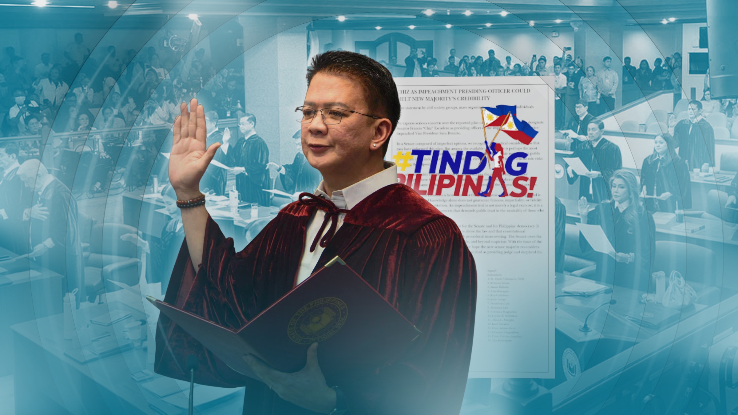 'Most dangerous option': Group opposes Escudero to lead VP Duterte impeach trial