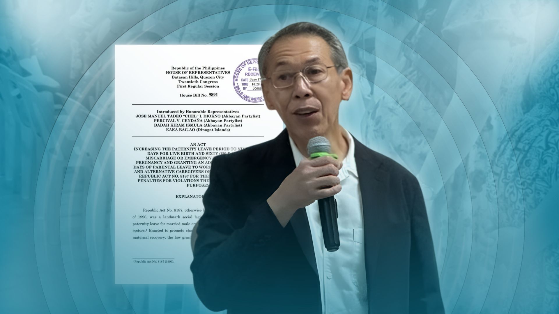 105 araw na paternity leave, isinusulong ni Diokno