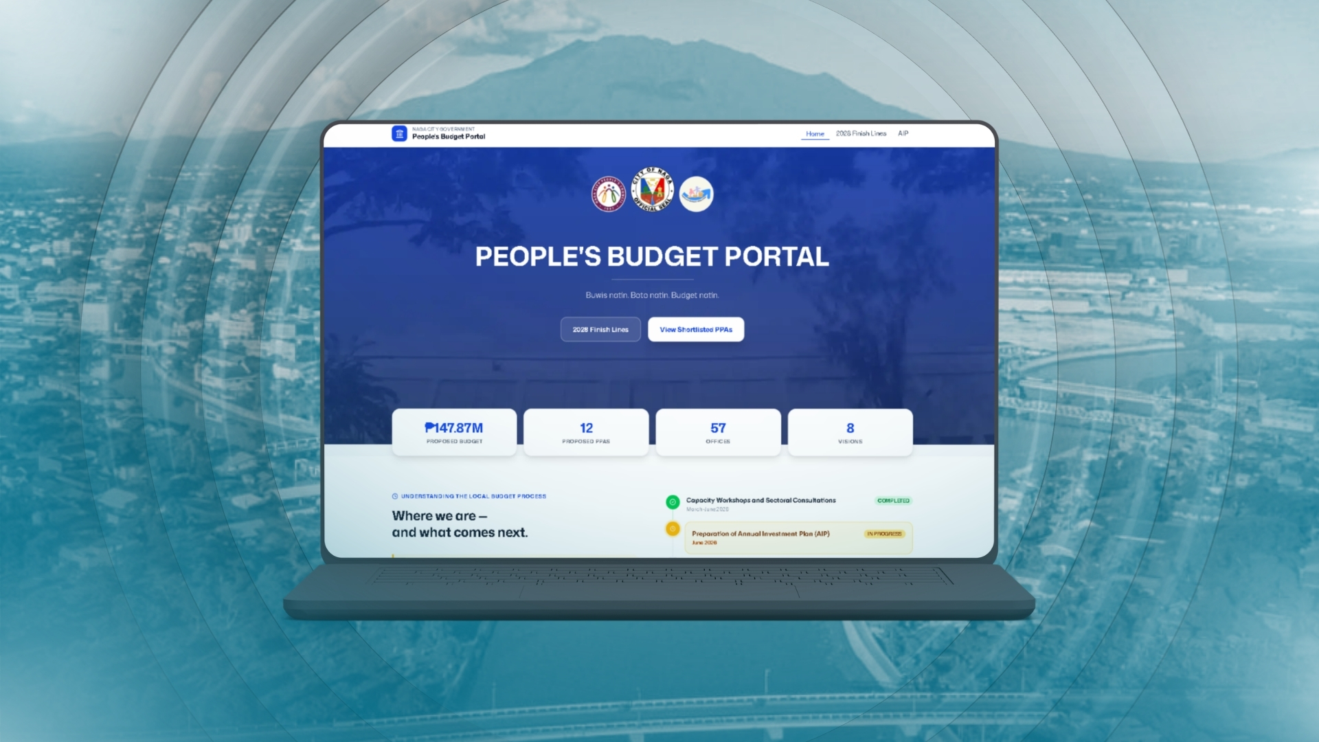 Naga City, inilunsad ang kauna-unahang LGU budget sa bansa