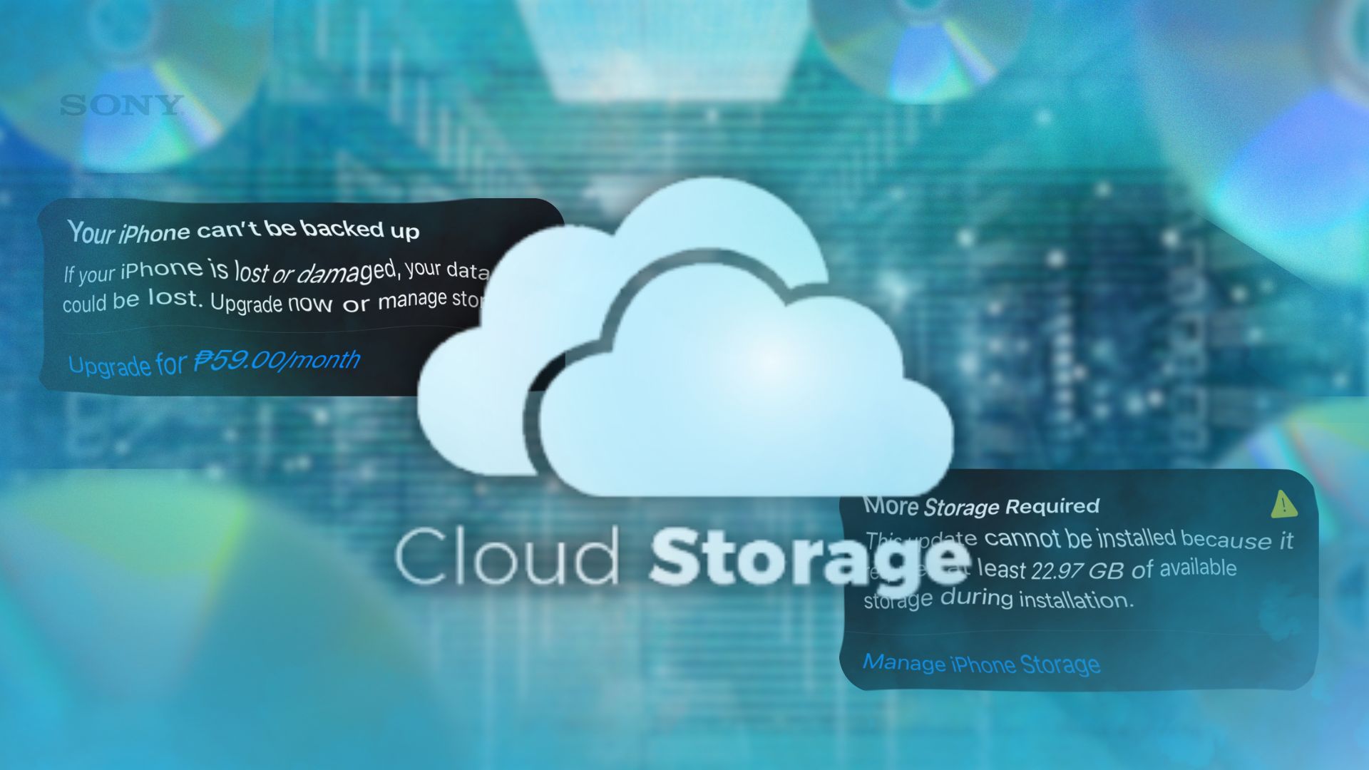 Physical storage limitations seem to affect how people own media, what can be done about it?