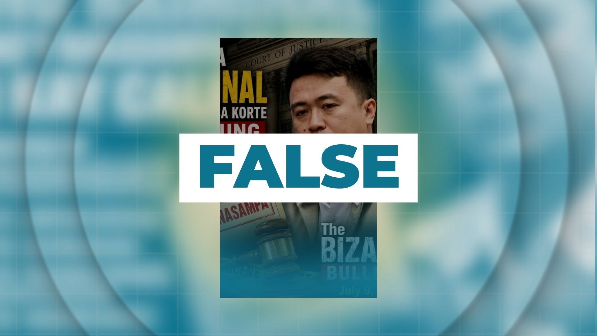 FALSE: Prosecution ‘star witness’ Calilung to face several criminal charges