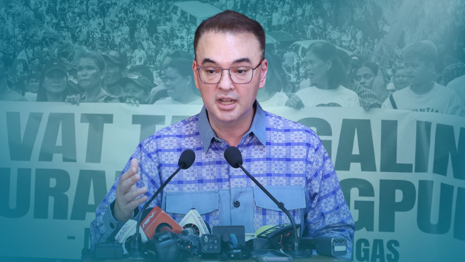 Cayetano urges netizens to join protests amid EDSA rally in supporting of Marcoleta