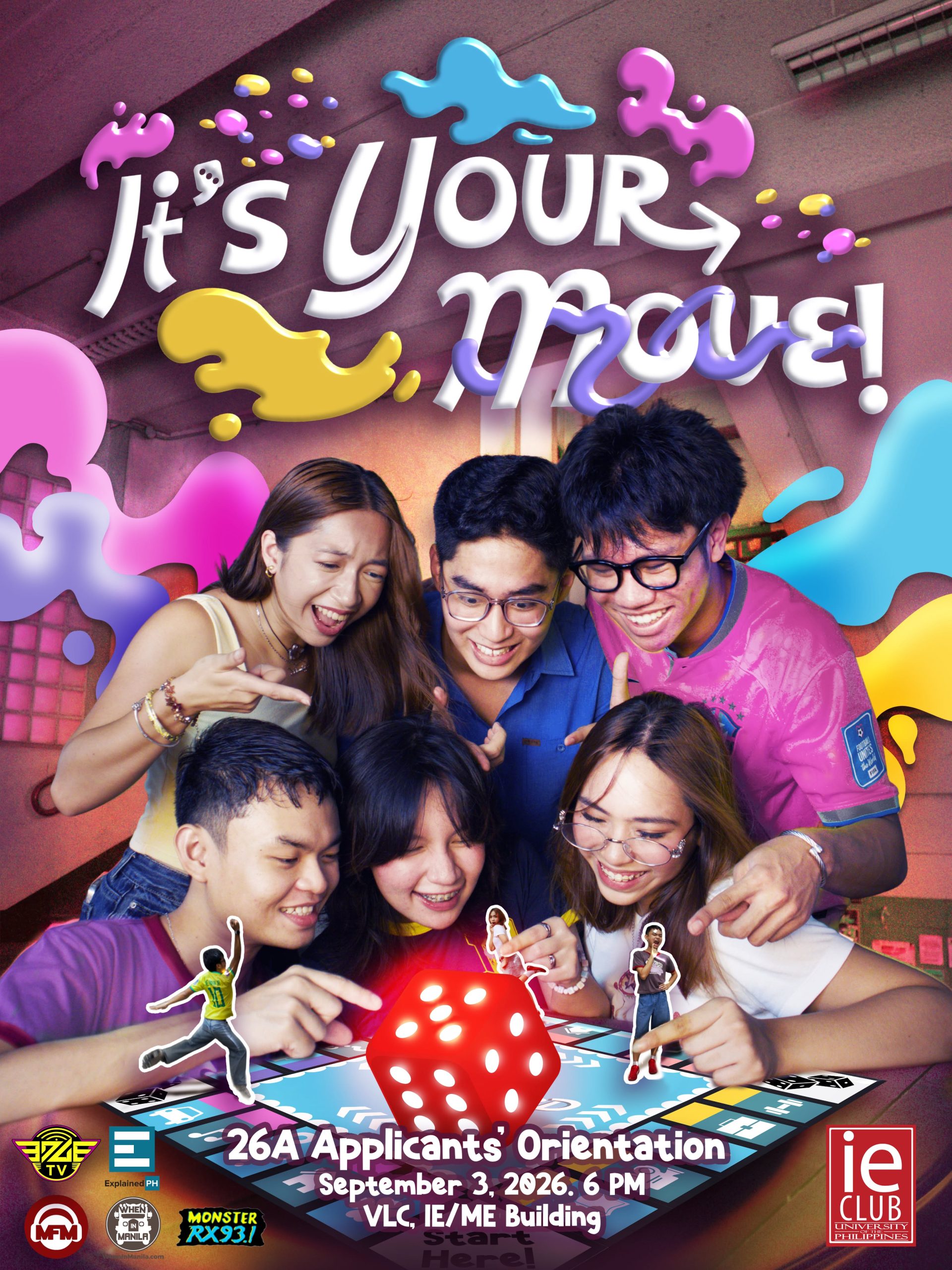 UP IE Club Recruitment 26A: It’s Your Move