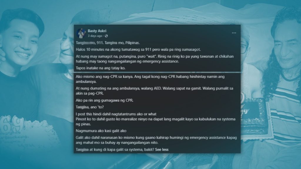 Netizen slams Taguig mayor over emergency response