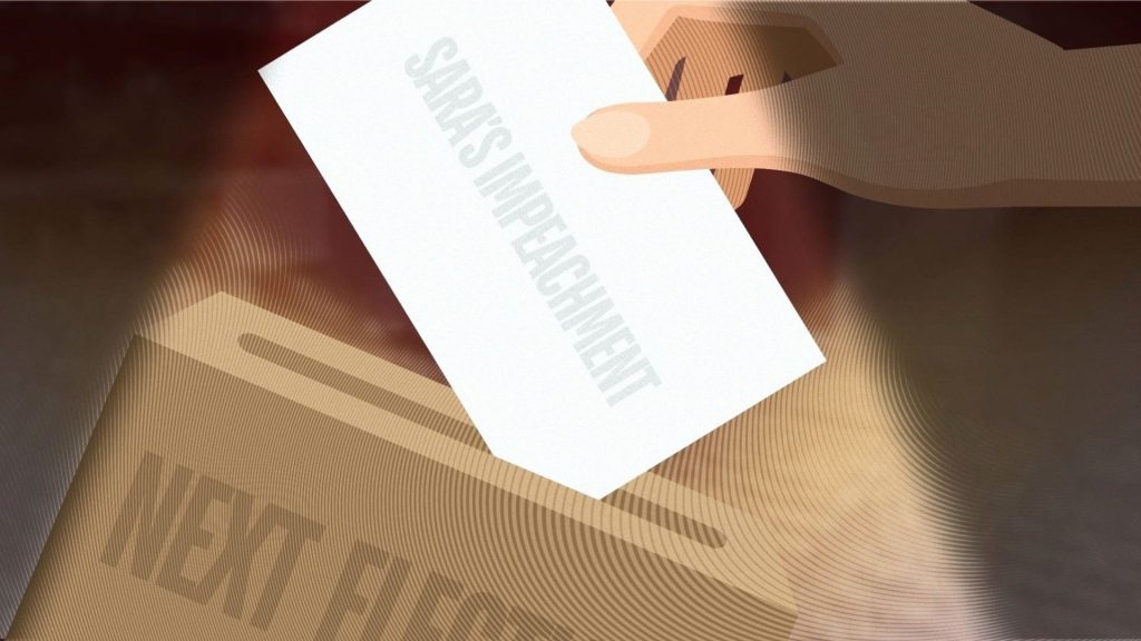 Their votes for Sara’s impeachment could follow them to the next election