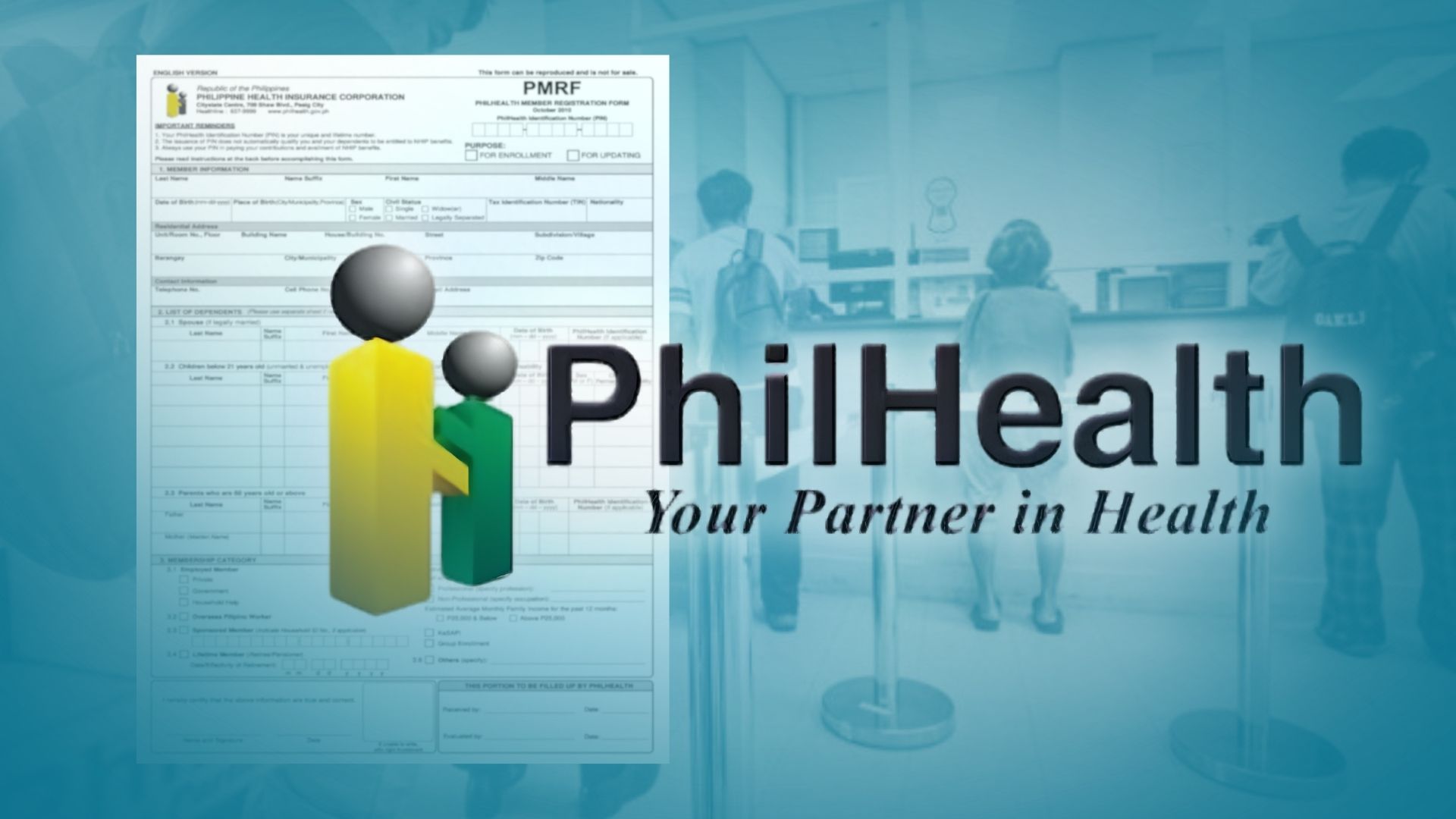 PhilHealth membership form to allow designation for health proxies