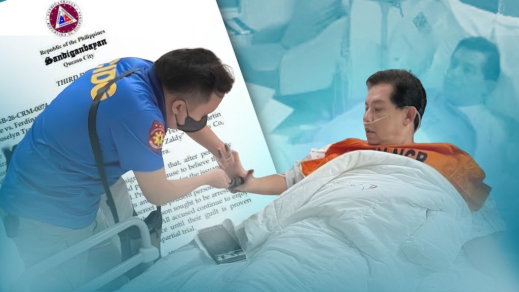 ‎Romualdez, arestado sa ₱7.4-B kasong pandarambong