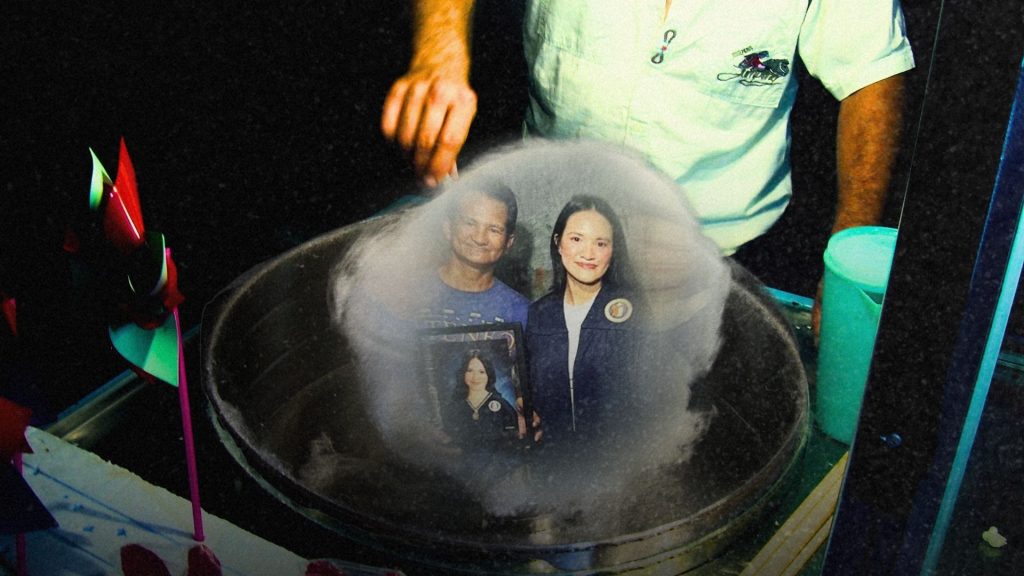 Ang kariton ng cotton candy ang naging sandigan ng isang Atenista sa pag-abot ng pangarap