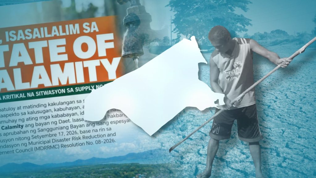 Daet, Camarines Norte to declare state of calamity due to severe water crisis, El Niño