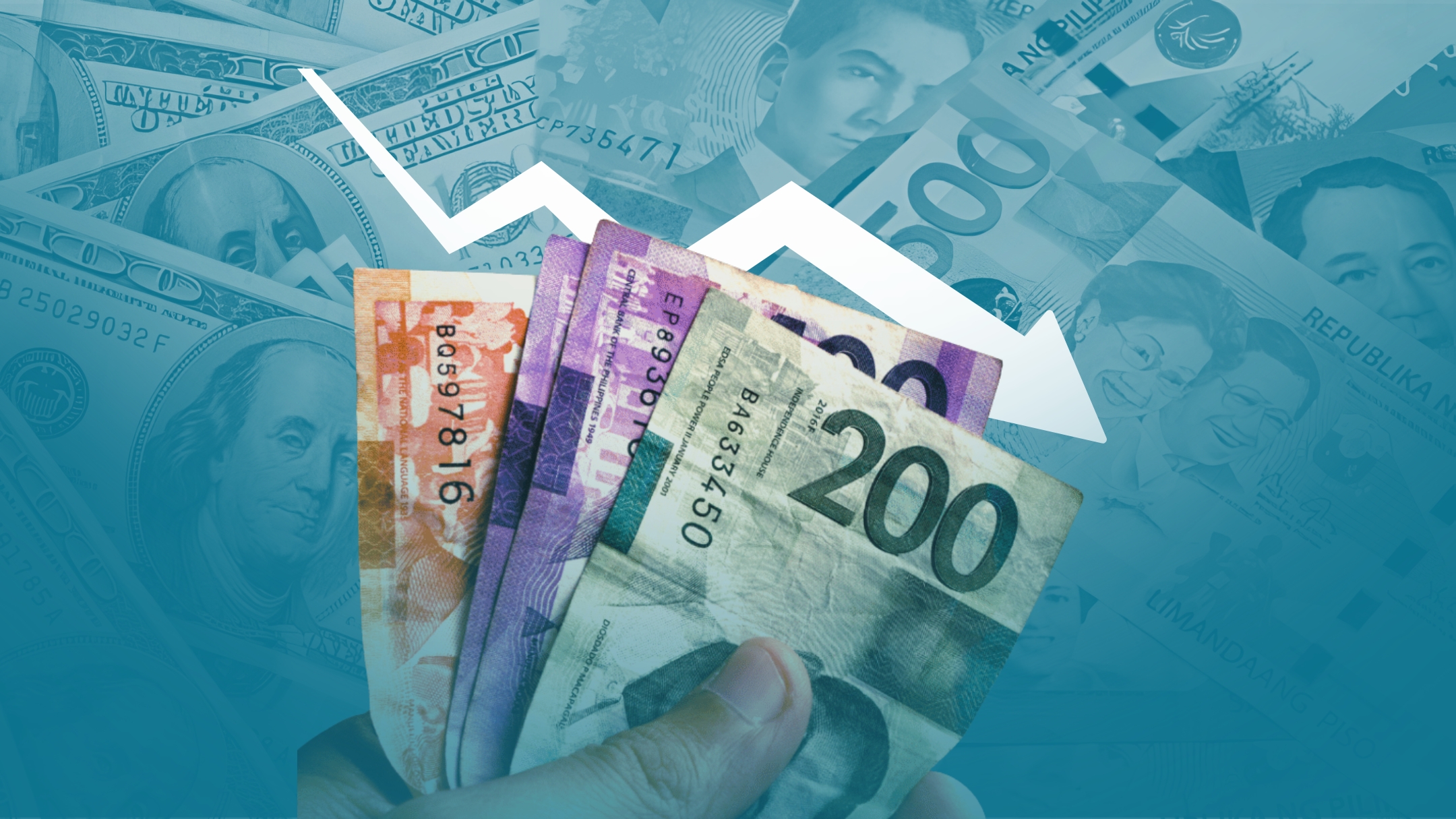 RECORD LOW: Peso breaches ₱63-per-dollar mark
