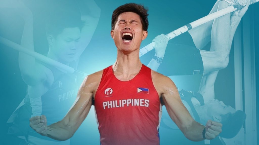 Obiena soars to record height, retains Asiad pole vault gold