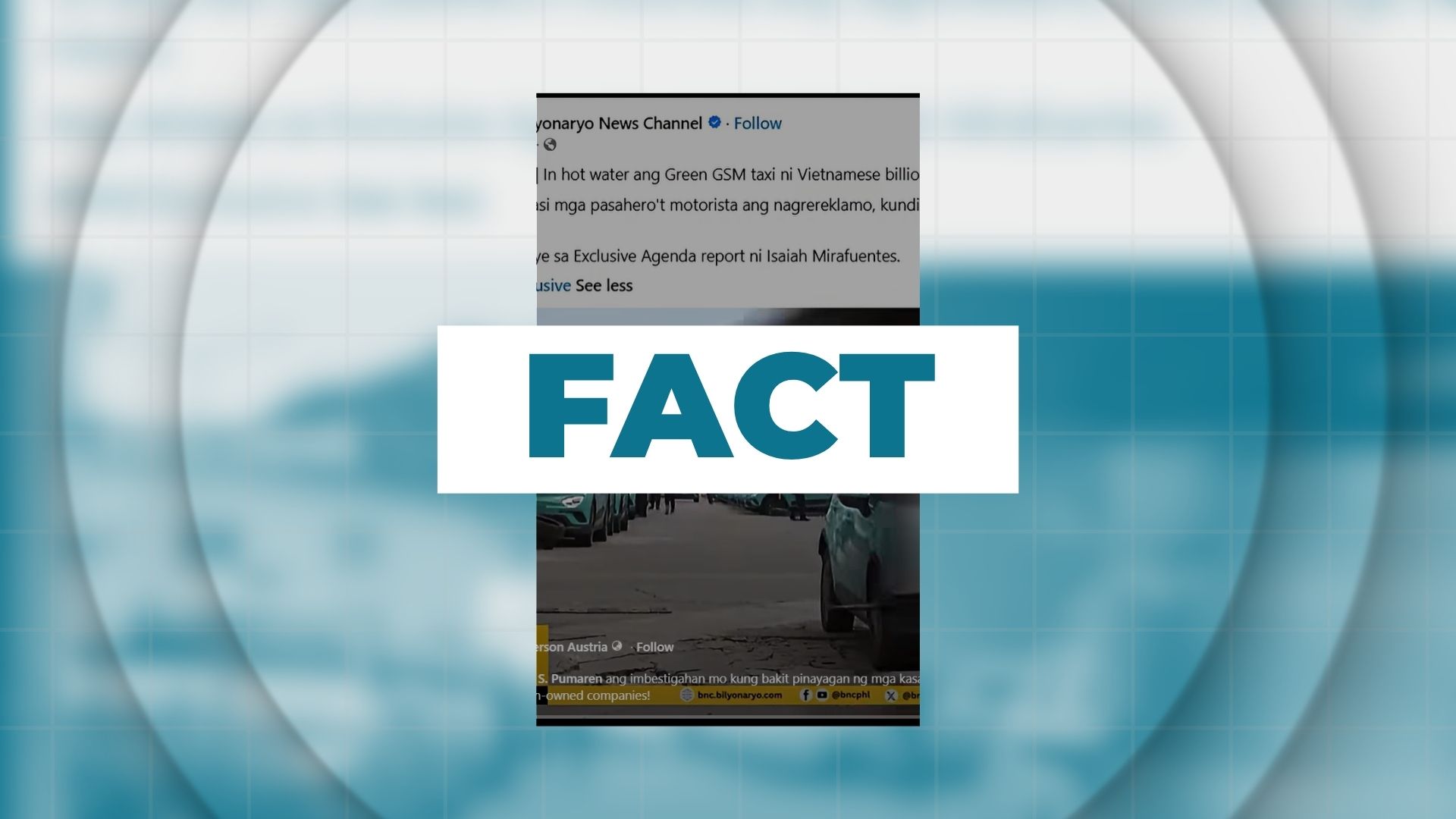 FACT: GreenGSM is a 100% foreign-owned company